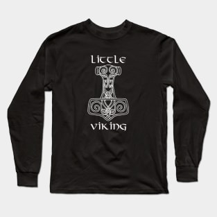 Little Viking White Long Sleeve T-Shirt